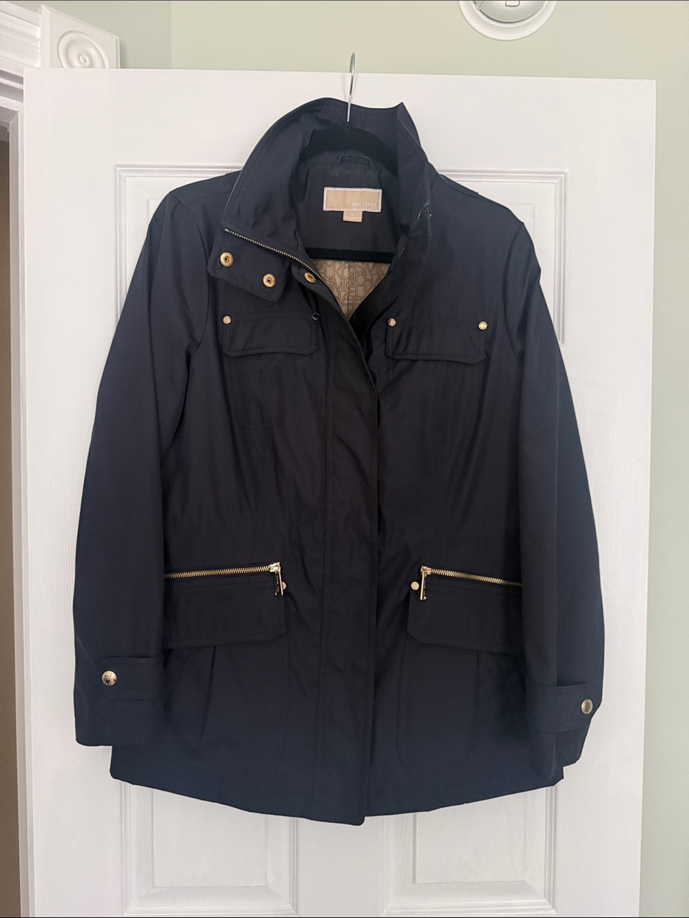 Michael Kors Women's Navy Utility Jacket